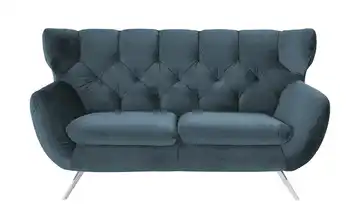 pop Sofa Caldara Chrom 2 Blue Grey (Blau-Grau)