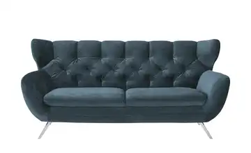 pop Sofa Caldara Chrom 2,5 Blue Grey (Blau-Grau)