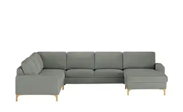 Max Schelling Wohnlandschaft Maximum ohne Winkel Steingrau links