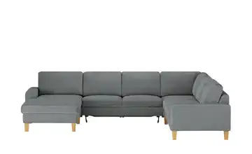 Max Schelling Wohnlandschaft Maximum Erweiterte Funktion eckig edelstahlfarben rechts
