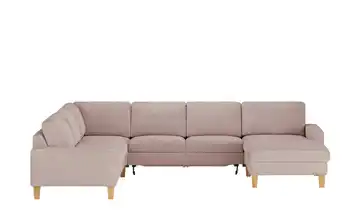 Max Schelling Wohnlandschaft Maximum Erweiterte Funktion eckig Rosa links