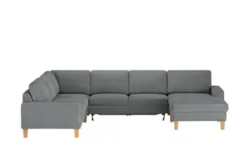 Max Schelling Wohnlandschaft Maximum Erweiterte Funktion eckig edelstahlfarben links