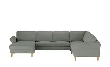 Max Schelling Wohnlandschaft Maximum Steingrau Grundfunktion Massivholz rechts