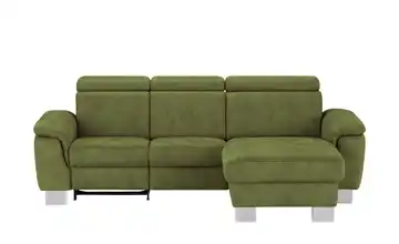 Mein Sofa bold Ecksofa Beata rechts Grün Erweiterte Funktion