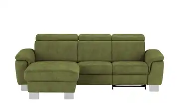 Mein Sofa bold Ecksofa Beata links Grün Erweiterte Funktion