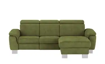 Mein Sofa bold Ecksofa Beata rechts Grün ohne