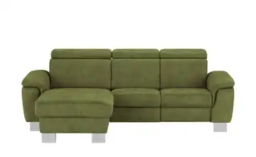 Mein Sofa bold Ecksofa Beata links Grün ohne