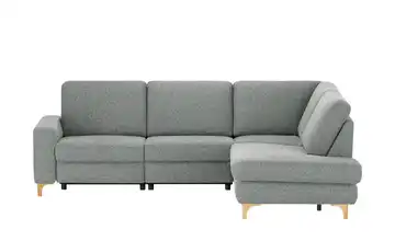 Max Schelling Ecksofa Maximum Plus Grau rechts Erweiterte Funktion Winkel Eiche, geölt