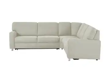 smart Ecksofa Valencia Silbergrau rechts Erweiterte Funktion Armlehne A1