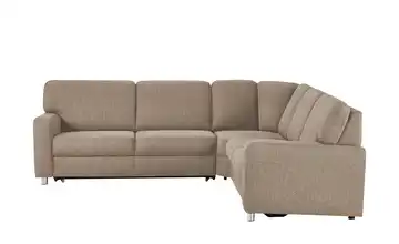 smart Ecksofa Valencia Moccabraun rechts Erweiterte Funktion Armlehne A1