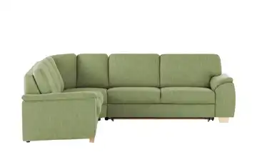 smart Ecksofa Valencia Grün links Erweiterte Funktion Armlehne A5