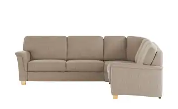smart Ecksofa Valencia Moccabraun rechts ohne Armlehne A2