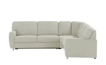 smart Ecksofa Valencia Silbergrau rechts Erweiterte Funktion Armlehne A4