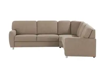 smart Ecksofa Valencia Moccabraun rechts ohne Armlehne A4