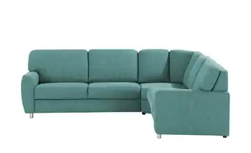 smart Ecksofa Valencia Petrol rechts ohne Armlehne A4