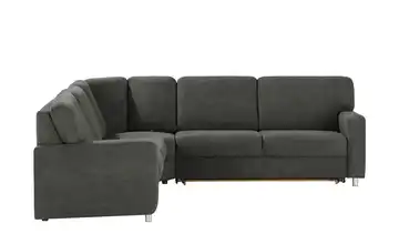 smart Ecksofa Valencia Anthrazit links Erweiterte Funktion Armlehne A1