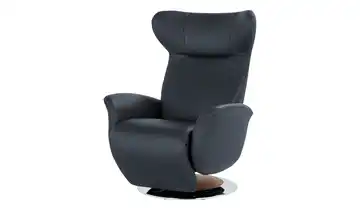 JOOP! Relaxsessel aus Leder Lounge 8140 Pazific (Dunkelblau)