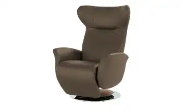 JOOP! Relaxsessel aus Leder Lounge 8140 Erde (Braun)