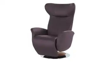 JOOP! Relaxsessel aus Leder Lounge 8140 Purple (Dunkellila)