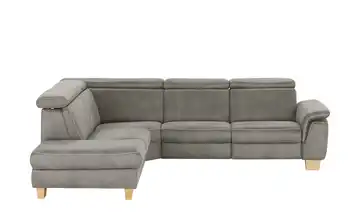 Mein Sofa bold Ecksofa Beata links Platin (Grau) ohne
