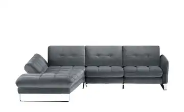 JOOP! Ecksofa mit Relaxfunktion Move 8152 Dunkelgrau links