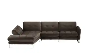 JOOP! Ecksofa mit Relaxfunktion Move 8152 Moccabraun links