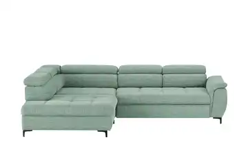 switch Ecksofa aus Flachgewebe Denvo Khaki links Grundfunktion