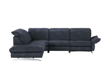 Mein Sofa bold Ecksofa Michelle Dunkelblau links Erweiterte Funktion