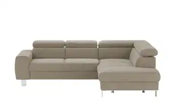 uno Ecksofa Los Angeles Beige rechts Grundfunktion