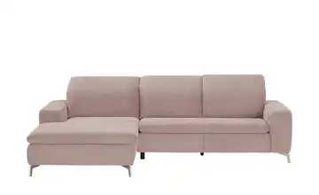 Max Schelling Ecksofa Habitus Rosa links Erweiterte Funktion