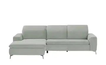 Max Schelling Ecksofa Habitus links Silver (Hellgrau) Erweiterte Funktion