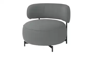 JOOP! Drehsessel aus Flachgewebe Characters Grau