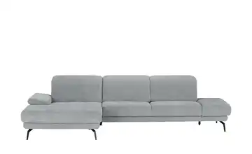 Lounge Collection Ecksofa Tessa Grey (Grau) links Erweiterte Funktion