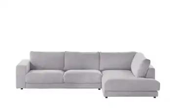 Jette Home Ecksofa Cord Sila Grau rechts