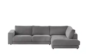 Jette Home Ecksofa Cord Sila Anthrazit rechts