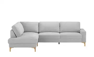 Gray & Jones Cord-Sofa Capa links Grey (Grau)