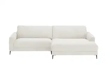 VIVA Cord-Sofa Dopa rechts Snow (Weiß)