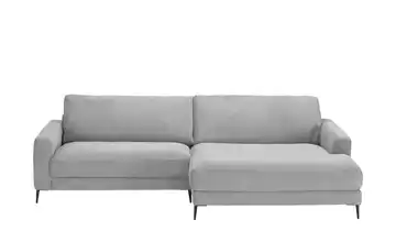 VIVA Cord-Sofa Dopa rechts Grey (Grau)