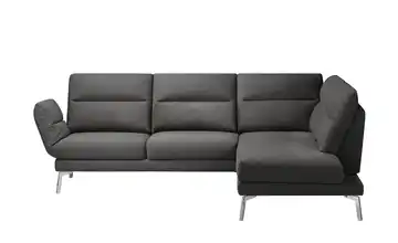 Max Schelling Ecksofa Sentence Dunkelbraun rechts ohne