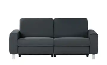 Sofa mit Relaxfunktion Pacific Plus Caviar (Schwarz-Blau)