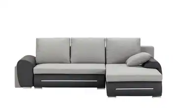 Ecksofa mit Beleuchtung und Schlaffunktion Emma