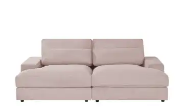 Lounge Sofa Branna Rosé Cordstoff
