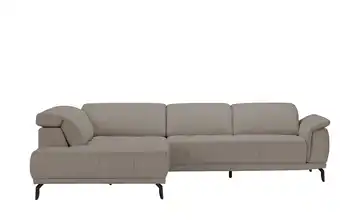 Ecksofa Palermo Sand (Braun-Grau) links