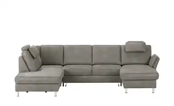 Mein Sofa bold Wohnlandschaft Veit Platin (Hellgrau) links Erweiterte Funktion