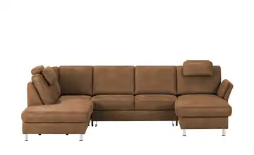 Mein Sofa bold Wohnlandschaft Veit Tabac (Braun) links Erweiterte Funktion