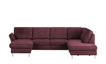Mein Sofa bold Wohnlandschaft Veit Brombeer (Dunkelrot) rechts ohne