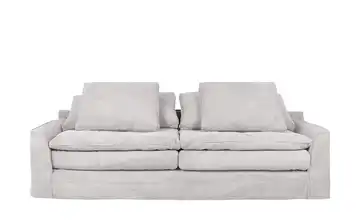 SOHO Sofa 3-sitzig Sarvika Weiß Cordstoff