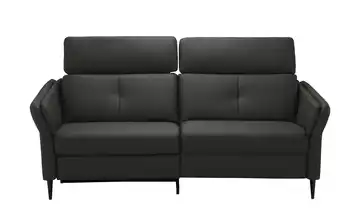 Sofa 3-Sitzig Cedrik Schwarz Erweiterte Funktion
