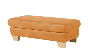 Mein Sofa bold XXL - Hocker Beata Kurkuma (Orange-Gelb)