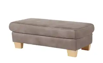Mein Sofa bold XXL - Hocker Beata Platin (Grau)